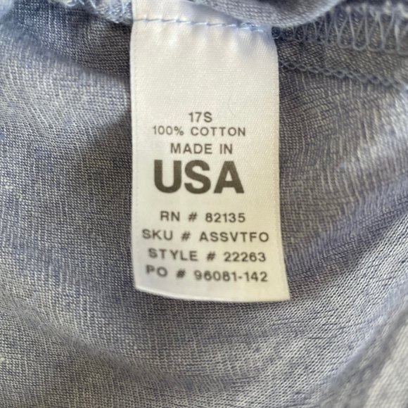 Fresh Produce Organic Cotton Floral Embroidered Top Made in USA - Picture 10 of 11